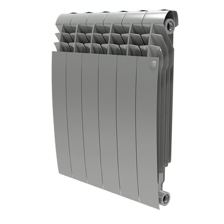 Биметаллический радиатор Royal Thermo Biliner Silver Satin 500 2 секции