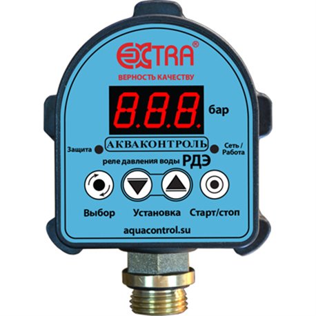 Реле давления воды электронное (РДЭ) G1/2" Акваконтроль